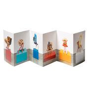 Sarah Lucas Bunny Series concertina postcard book